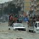 Flooding in Karachi, Pakistan, during a spate of heavy rainfalls that swept across South Asia last summer.
